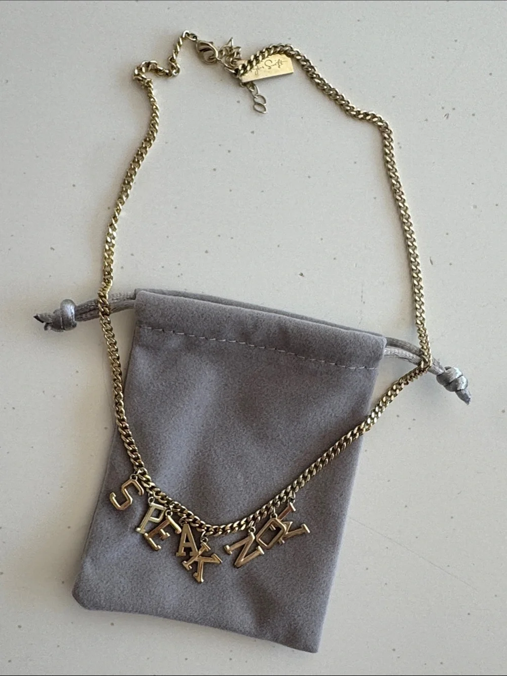 Taylor Swift Speak Now Necklace